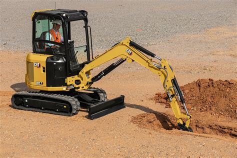 smallest cat excavator